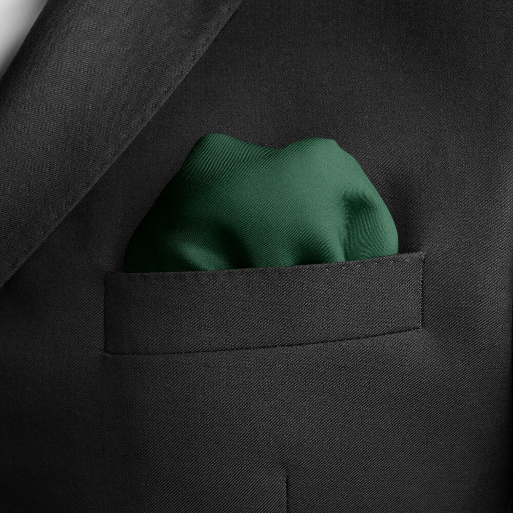 X001LN1IB3 - Pocket square microfiber satin 30x30 (dark green) -7_ Puff Fold.jpg